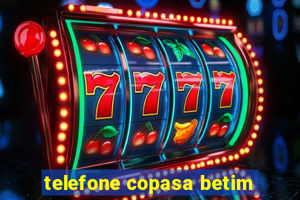 telefone copasa betim