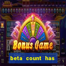 beta count has changed pt br