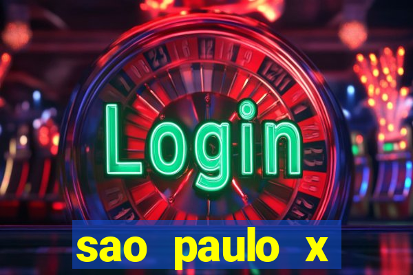 sao paulo x palmeiras palpites