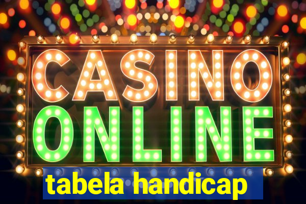 tabela handicap