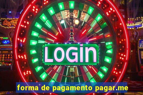 forma de pagamento pagar.me