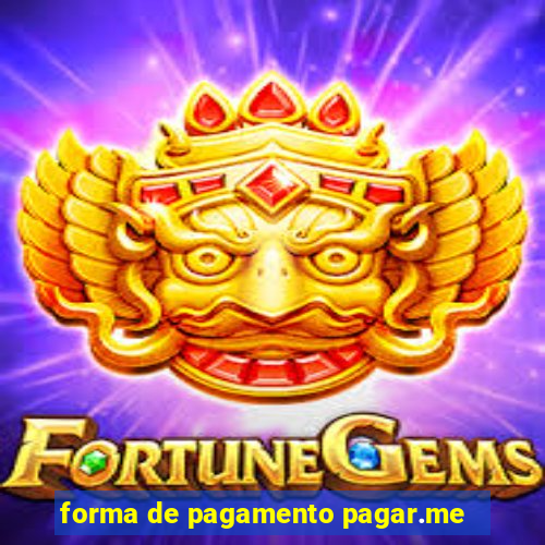 forma de pagamento pagar.me