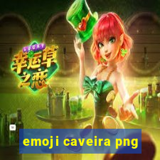 emoji caveira png