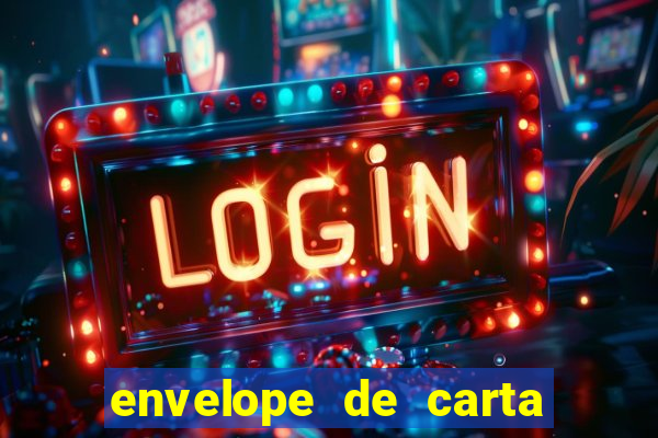 envelope de carta para imprimir
