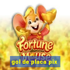 gol de placa pix