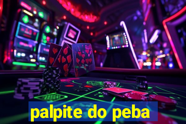 palpite do peba