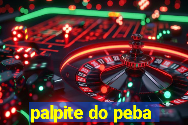 palpite do peba