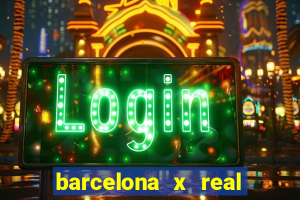barcelona x real madrid ao vivo futemax