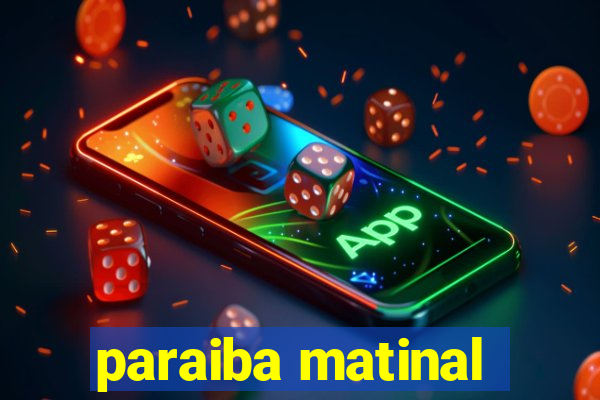 paraiba matinal