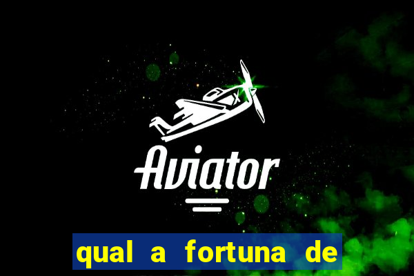 qual a fortuna de chico moedas