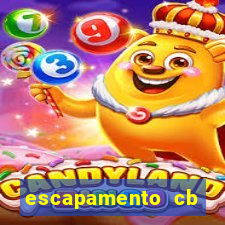escapamento cb twister 250