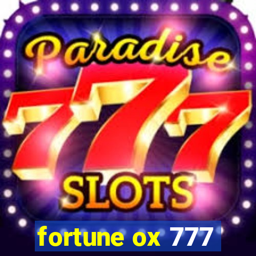 fortune ox 777