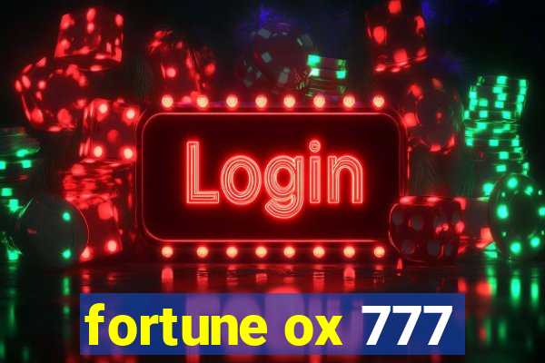 fortune ox 777