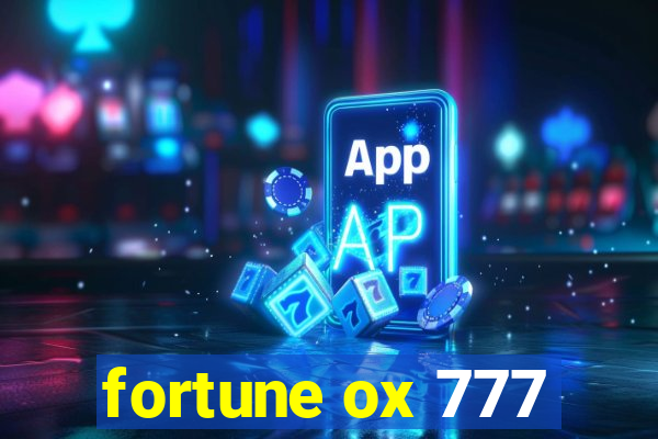 fortune ox 777