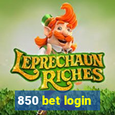 850 bet login