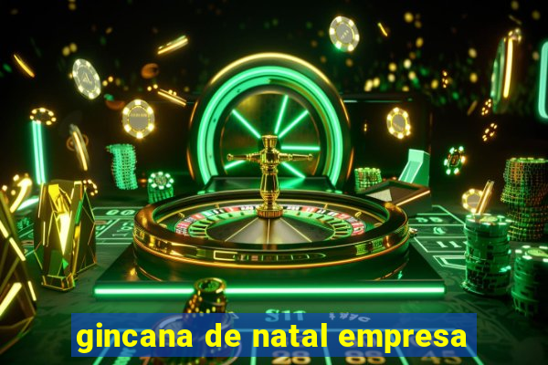 gincana de natal empresa