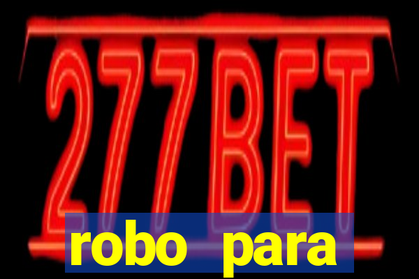 robo para plataforma de jogos