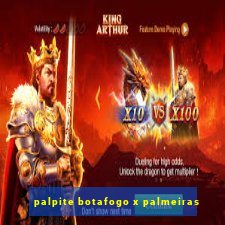 palpite botafogo x palmeiras