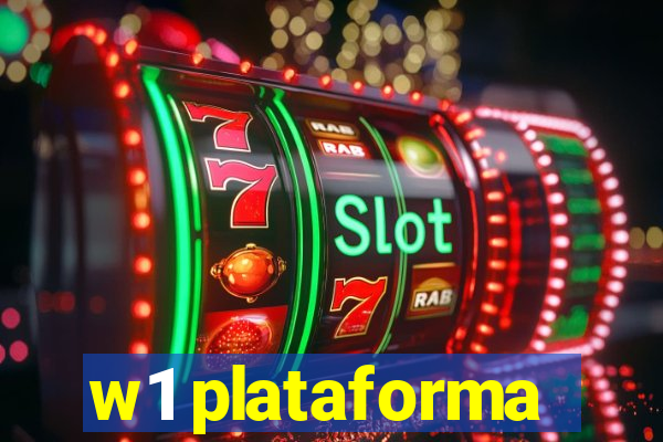 w1 plataforma