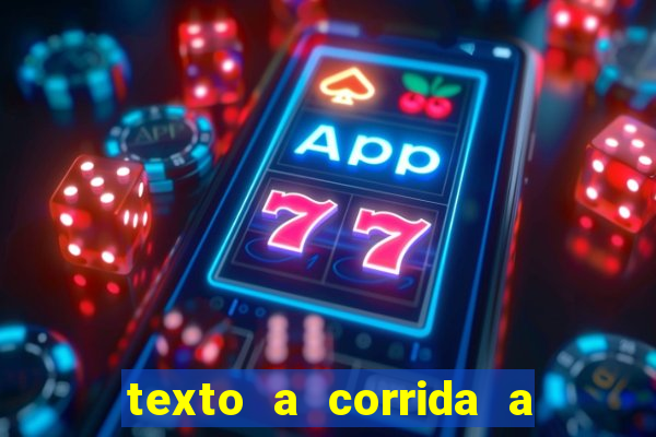 texto a corrida a lagarta lili