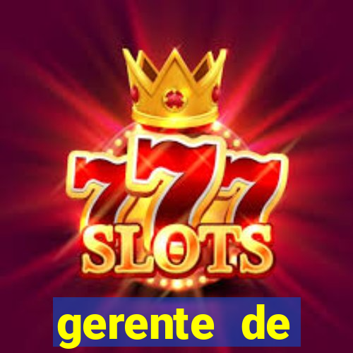 gerente de plataforma slots whatsapp