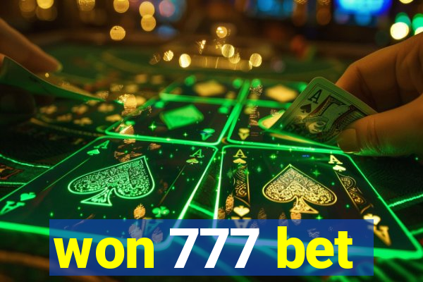 won 777 bet