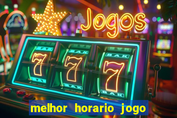 melhor horario jogo fortune rabbit