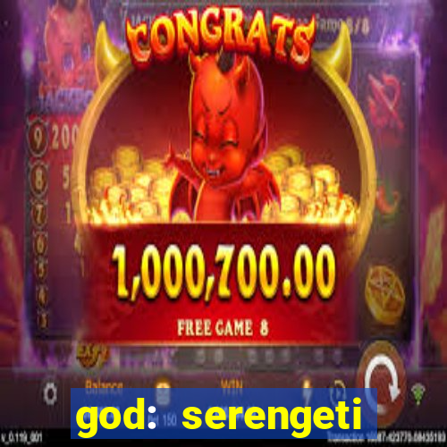 god: serengeti filme completo dublado