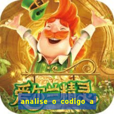 analise o codigo a seguir 1 import javax.swing.joptionpane