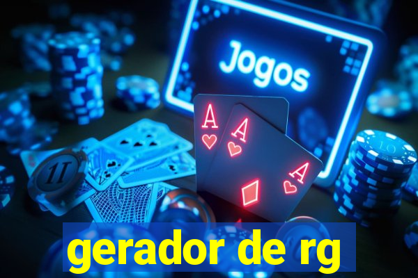 gerador de rg