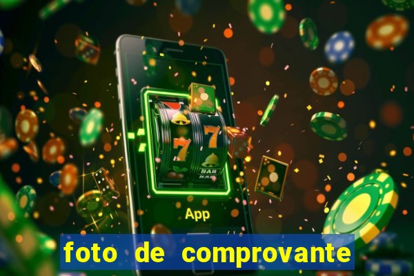 foto de comprovante de pix falso