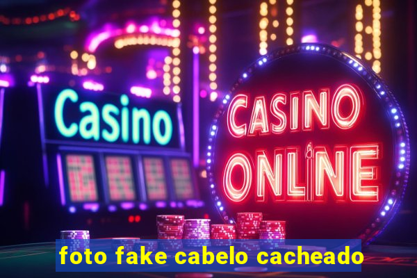 foto fake cabelo cacheado
