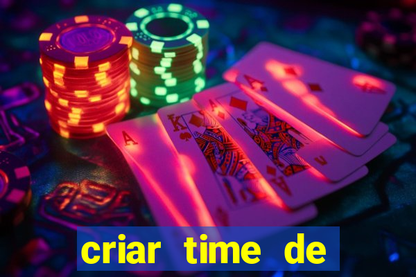 criar time de futebol simulador