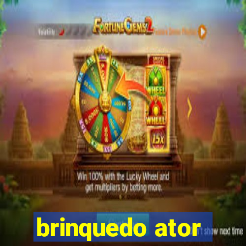 brinquedo ator