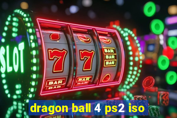 dragon ball 4 ps2 iso