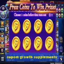cupom growth supplements