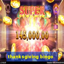 thanksgiving bingo