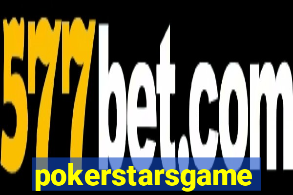 pokerstarsgame