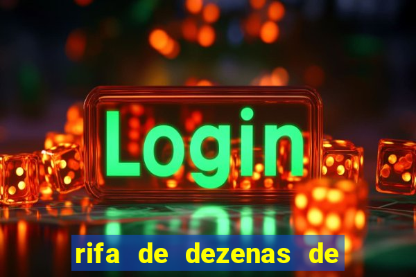 rifa de dezenas de 1 a 100