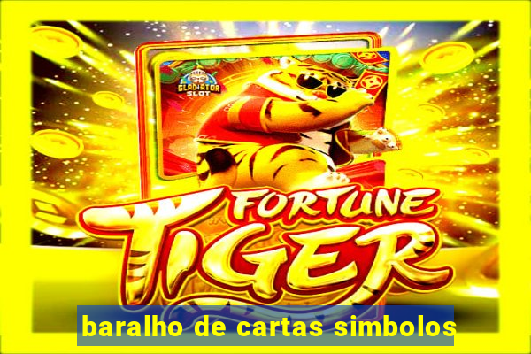 baralho de cartas simbolos