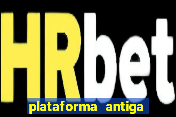 plataforma antiga de jogos