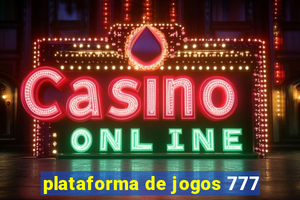 plataforma de jogos 777