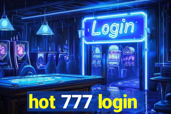 hot 777 login