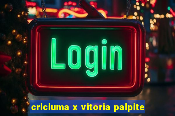 criciuma x vitoria palpite
