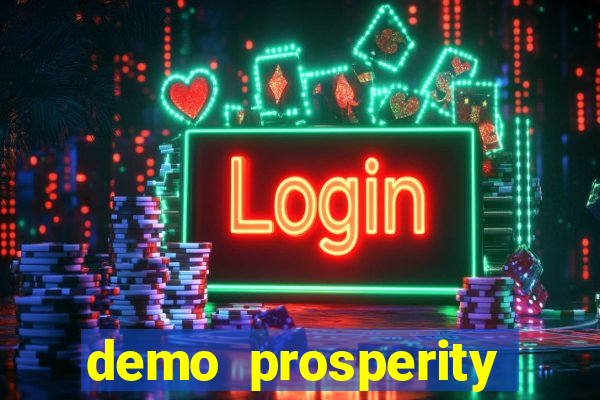 demo prosperity fortune tree pg soft