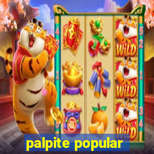 palpite popular