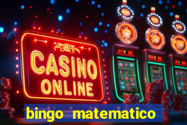 bingo matematico para ensino medio