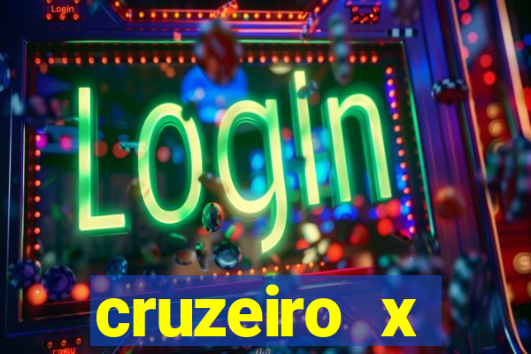 cruzeiro x corinthians palpite