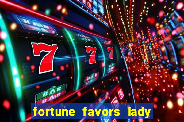 fortune favors lady nikuko legendado pt br