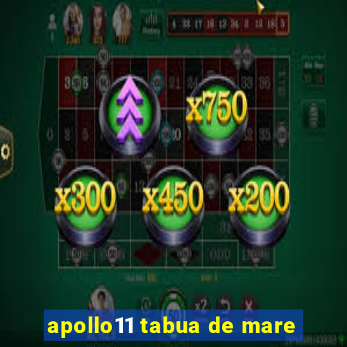 apollo11 tabua de mare